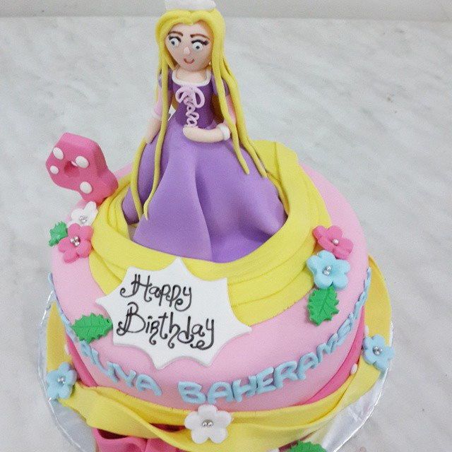 Kue Ulang Tahun Anak Perempuan Princess Cantik Cupcakes.id
